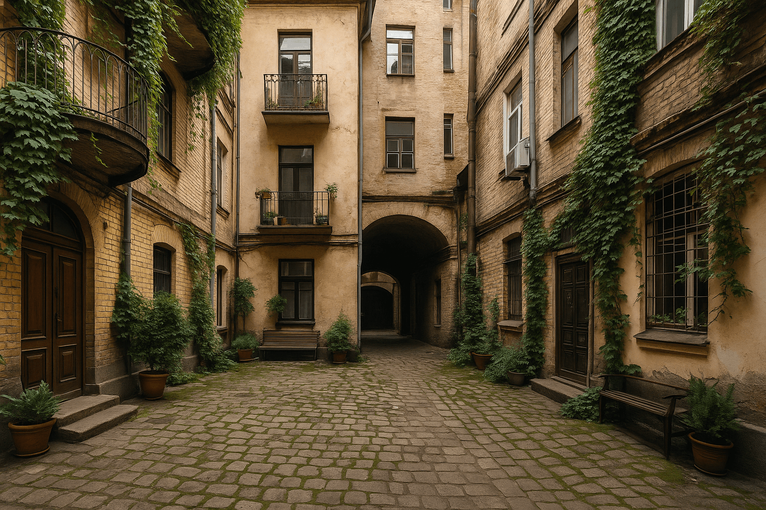 Секретні дворики на Липках