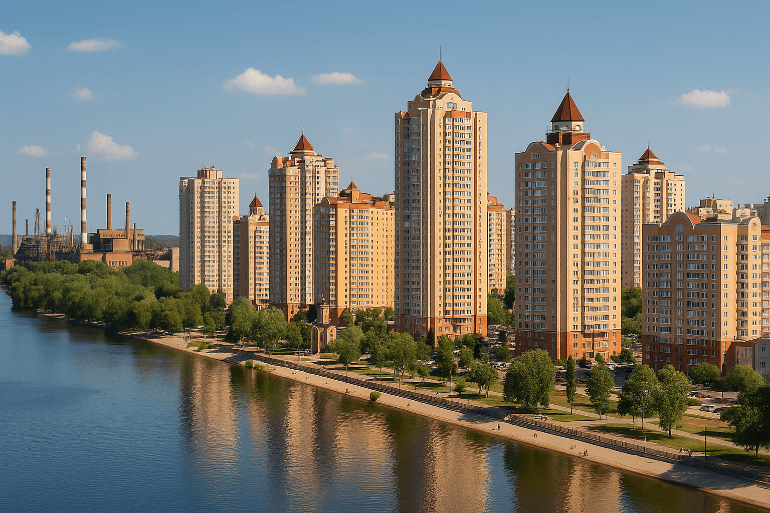 Оболонь: від заводів до житлового раю