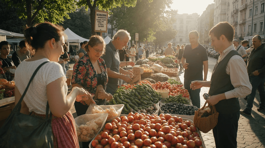 Продуктові ярмарки в Києві: де купити свіжі продукти цього тижня