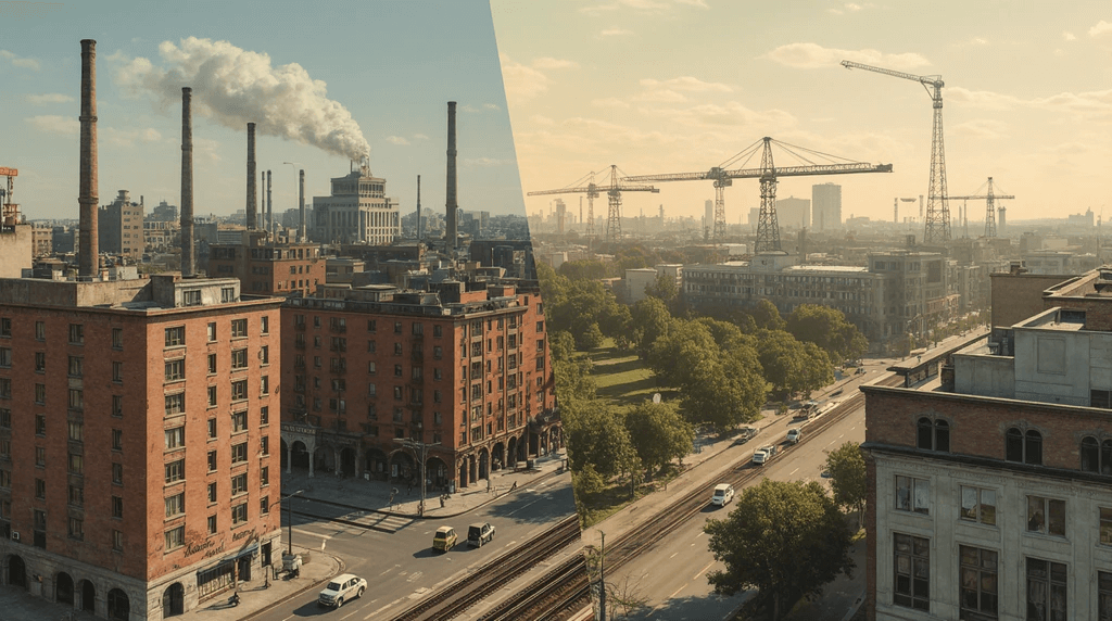 Дарниця: промислова епоха і новобудови