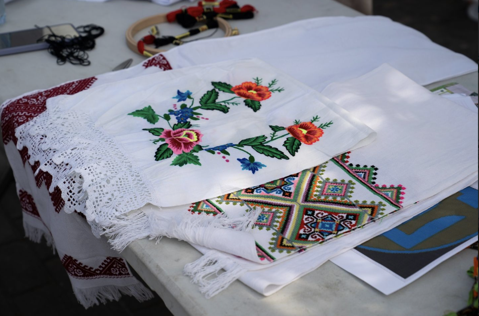 Рушник надії на Контрактовій: стартувала акція на підтримку полонених