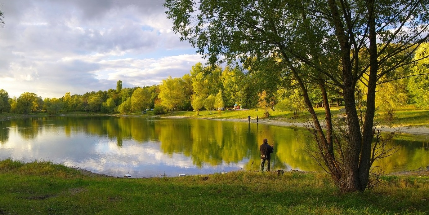 Голубе озеро в Києві: природна зона відпочинку